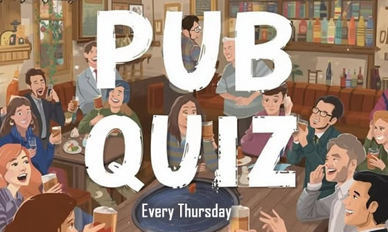 Pub Quiz every Thursday